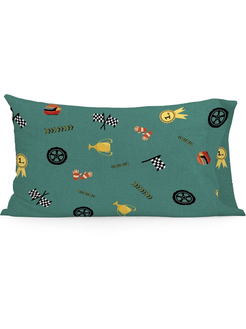 Federa per cuscino Racer car "Happyfriday" Multicolore - Kiabi