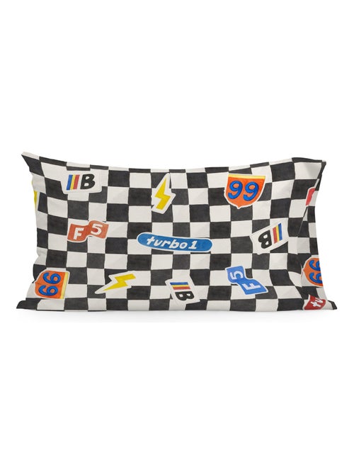 Federa per cuscino Racer "Happyfriday" - Kiabi