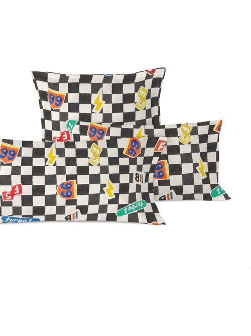 Federa per cuscino Racer "Happyfriday" - Kiabi