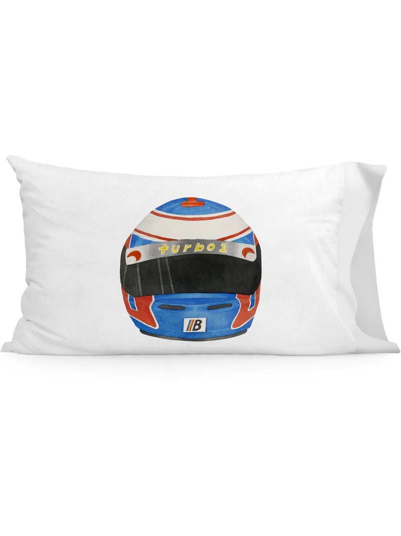 Federa per cuscino Racer "Happyfriday" Multicolore - Kiabi