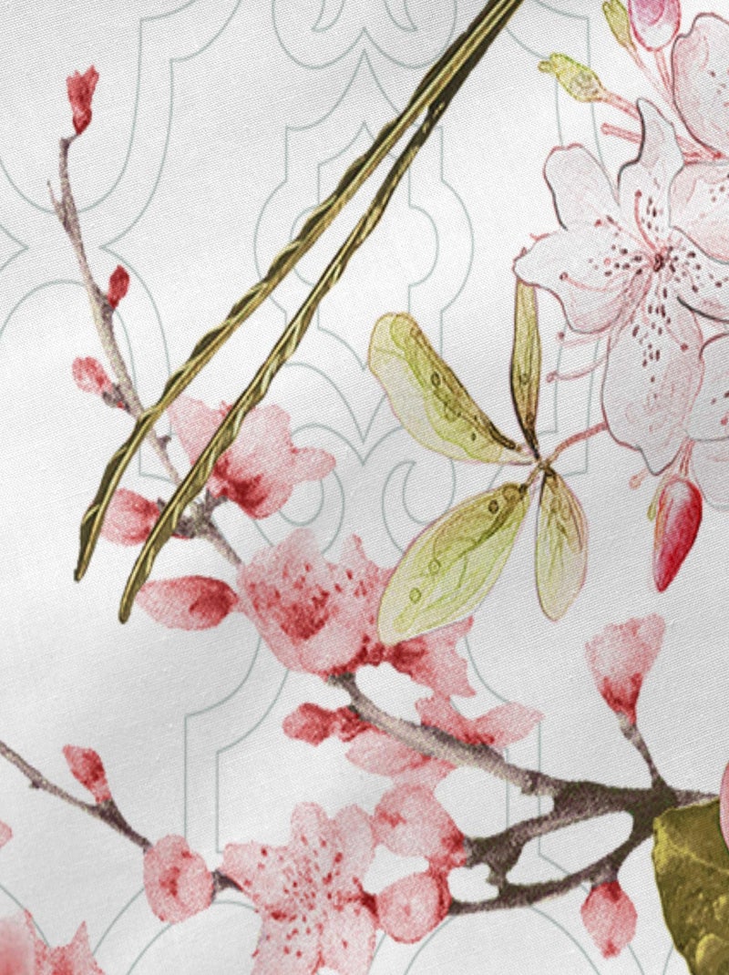Federa per cuscino Sakura "Happyfriday" Bianco - Kiabi