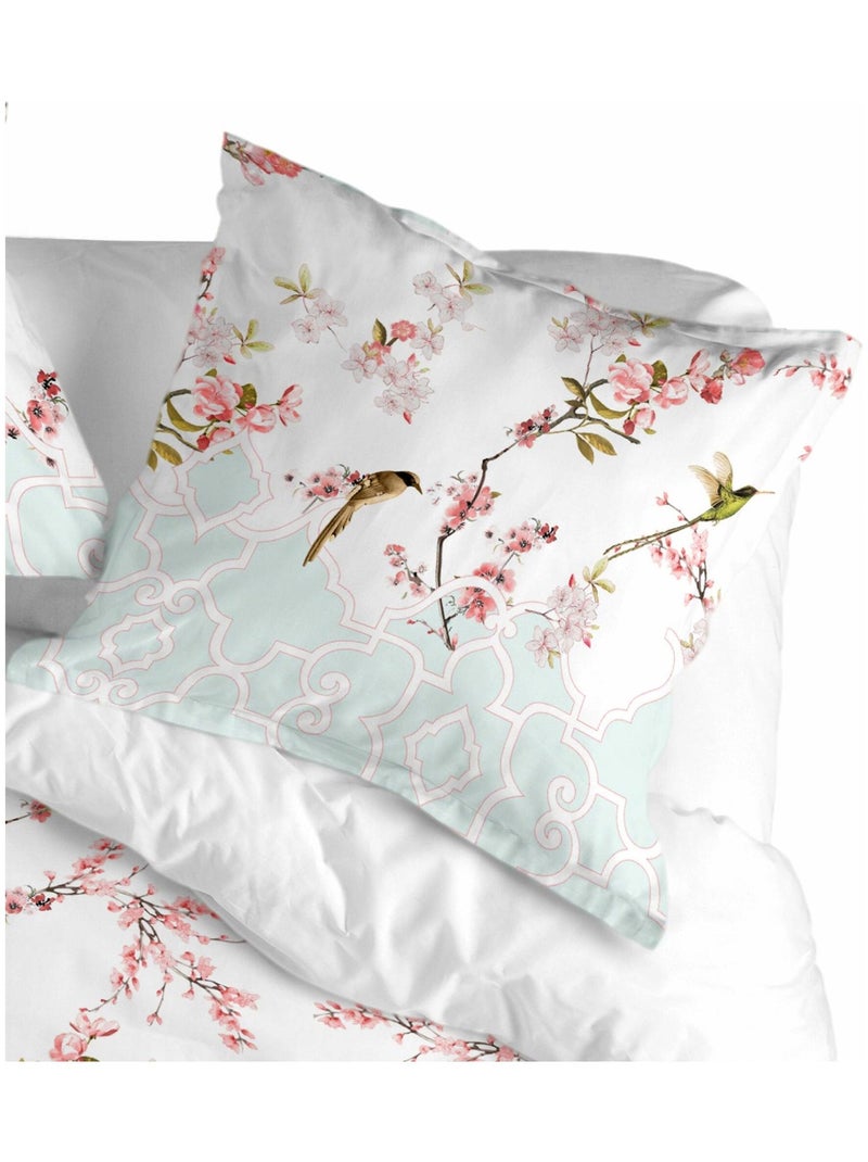 Federa per cuscino Sakura "Happyfriday" Bianco - Kiabi