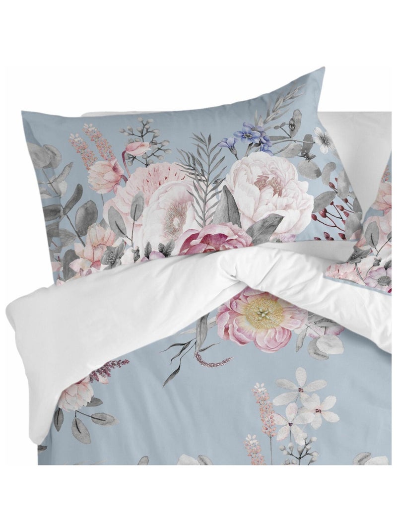 Federa per cuscino Soft bouquet "Happyfriday" Bianco - Kiabi
