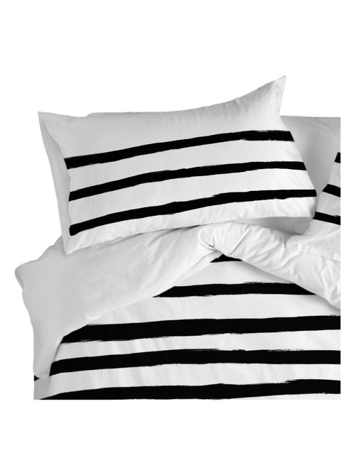 Federa per cuscino Stripes "Happyfriday" - Kiabi