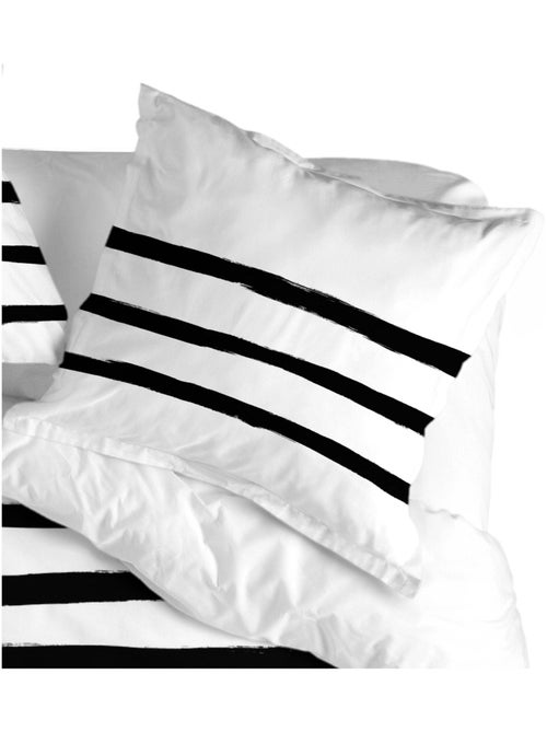 Federa per cuscino Stripes "Happyfriday" - Kiabi