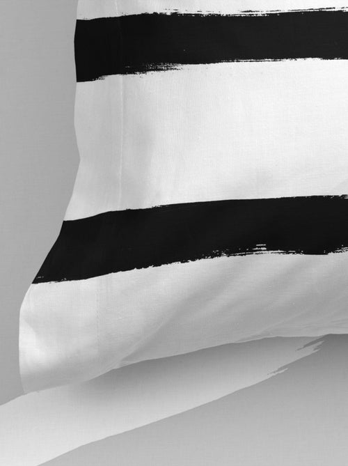 Federa per cuscino Stripes "Happyfriday" - Kiabi