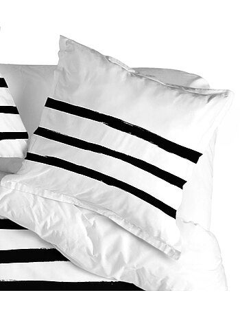 Federa per cuscino stripes "happyfriday