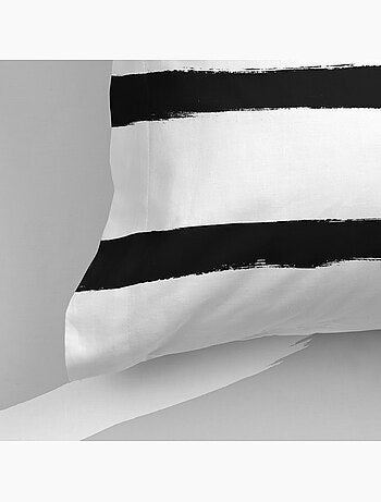 Federa per cuscino stripes "happyfriday