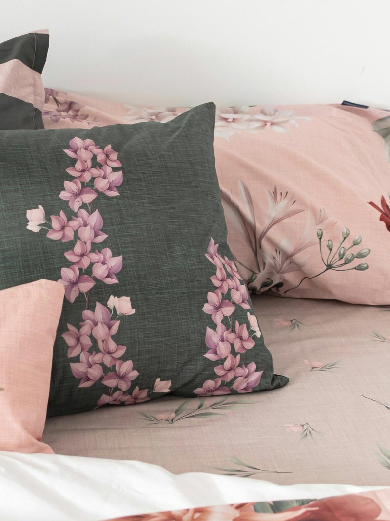 Federa per cuscino Summer floral "Happyfriday" Bianco - Kiabi