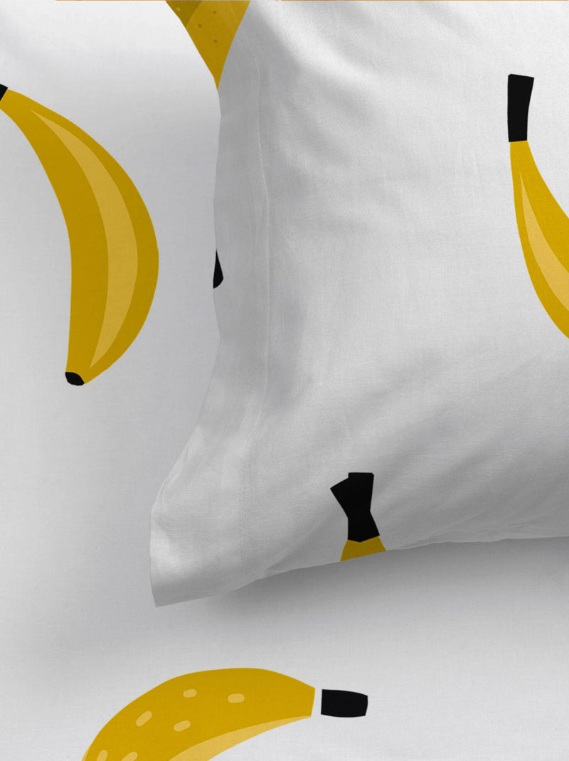 Federa per cuscino Sweet banana "Happyfriday" Bianco - Kiabi