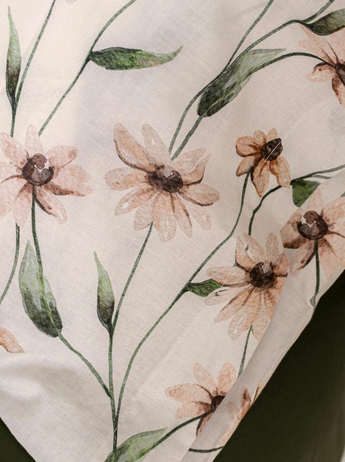 Federa per cuscino Tinny bloom "Happyfriday" - Kiabi