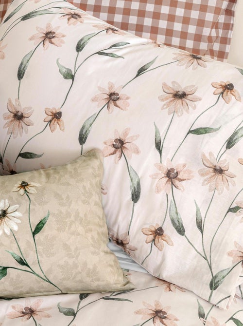 Federa per cuscino Tinny bloom "Happyfriday" - Kiabi