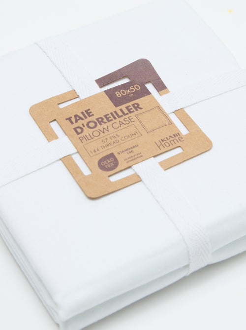 Federa per cuscino tinta unita - 50 x 80 cm circa - Kiabi