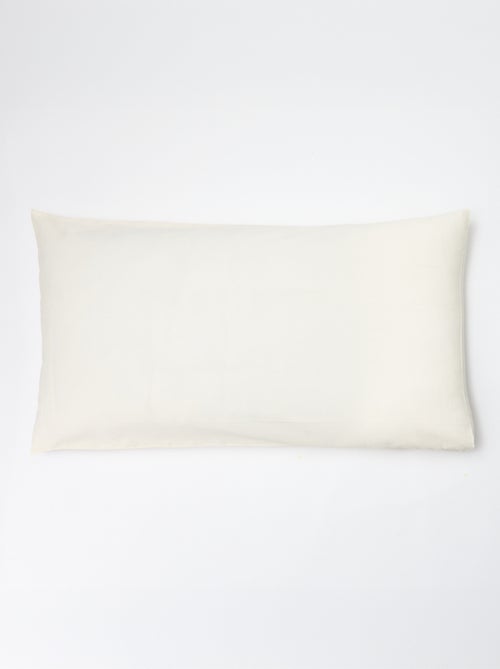 Federa per cuscino tinta unita - 50 x 80 cm circa - Kiabi