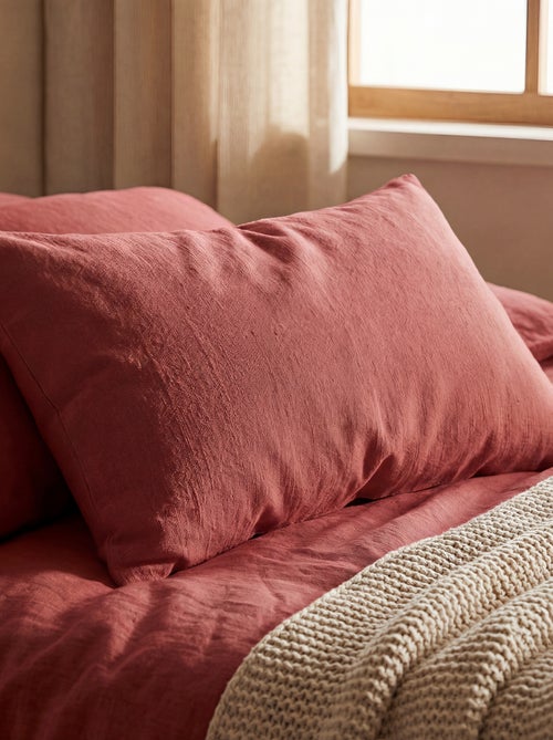 Federa per cuscino tinta unita - 50 x 80 cm circa - Kiabi