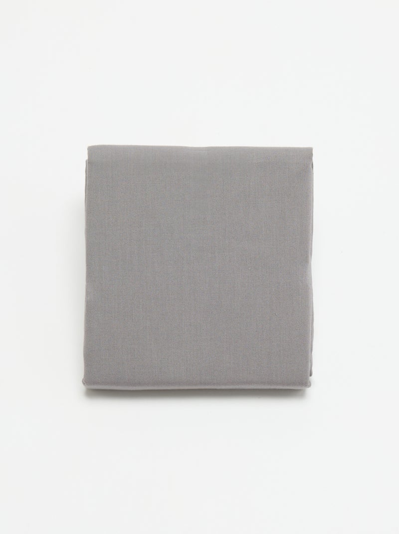 Federa per cuscino tinta unita - 50 x 80 cm circa Grigio - Kiabi
