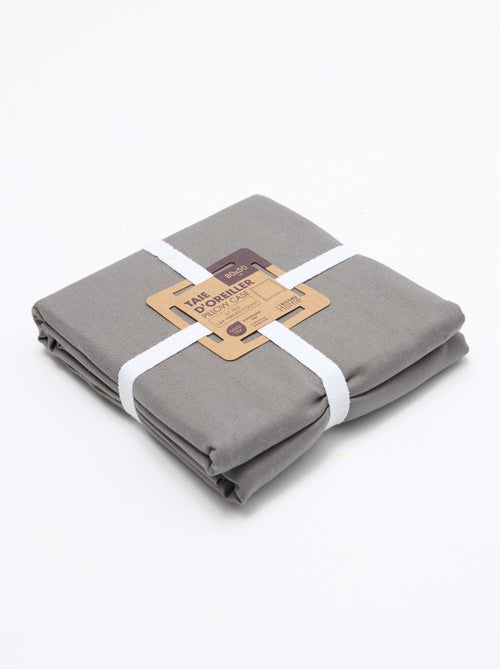 Federa per cuscino tinta unita - 50 x 80 cm circa - Kiabi