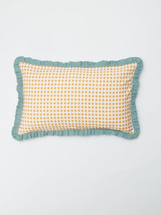 Federa per cuscino vichy (50x30 cm) - Kiabi Home