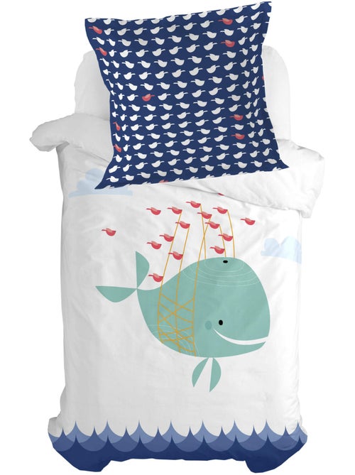 Federa per cuscino Whale "Happyfriday" - Kiabi Federa per cuscino Whale "Happyfriday" - Kiabi
