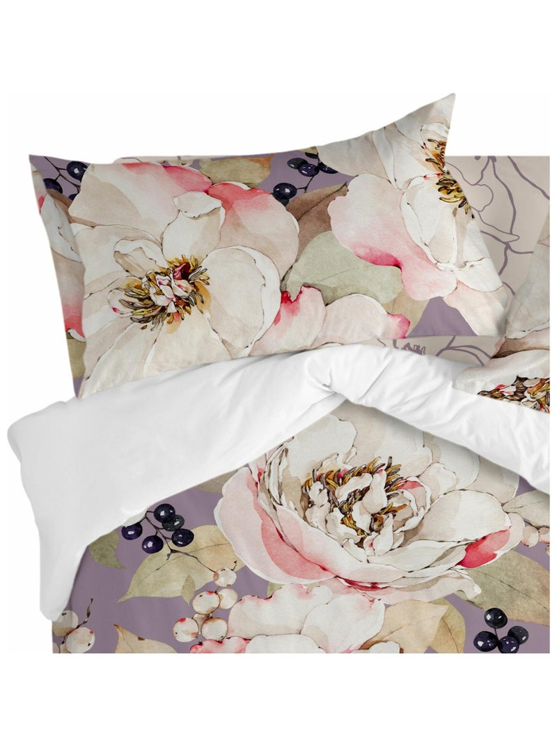 Federa per cuscino White peonies "Happyfriday" Bianco - Kiabi