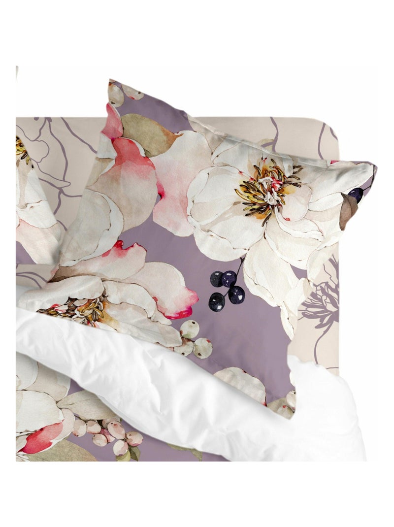 Federa per cuscino White peonies "Happyfriday" Bianco - Kiabi