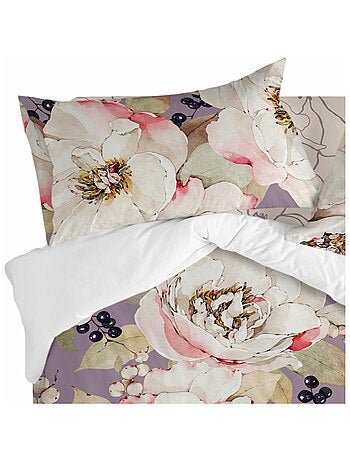Federa per cuscino White peonies "Happyfriday