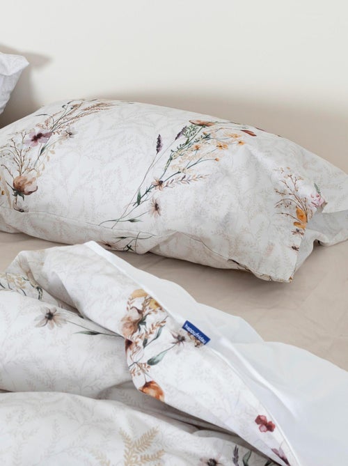 Federa per cuscino Wild flowers "Happyfriday" - Kiabi