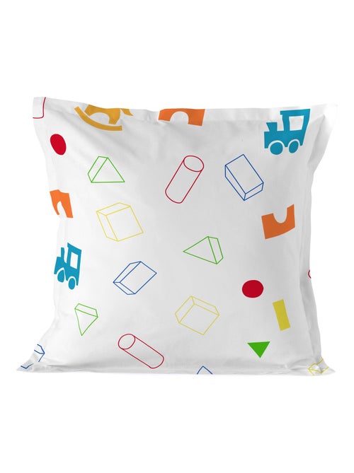 Federa per cuscino Wooden puppet "Happyfriday" - Kiabi