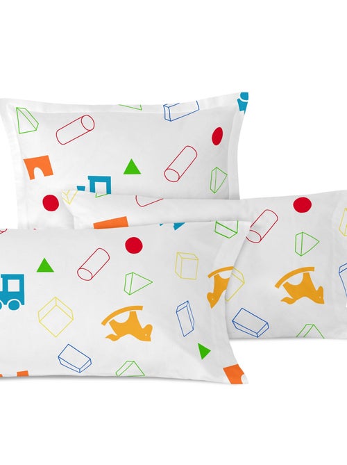 Federa per cuscino Wooden puppet "Happyfriday" - Kiabi