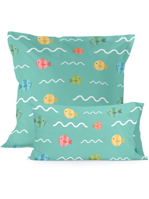 Federa per cuscino World map "Happyfriday" - Kiabi