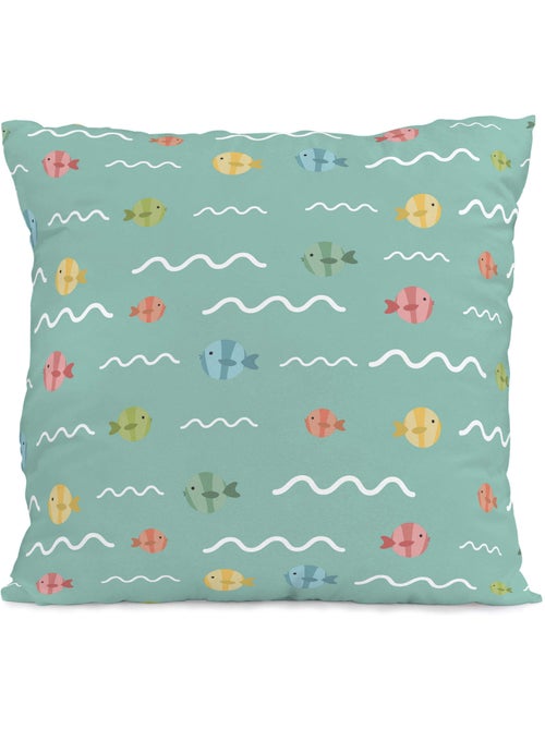 Federa per cuscino World map "Happyfriday" - Kiabi
