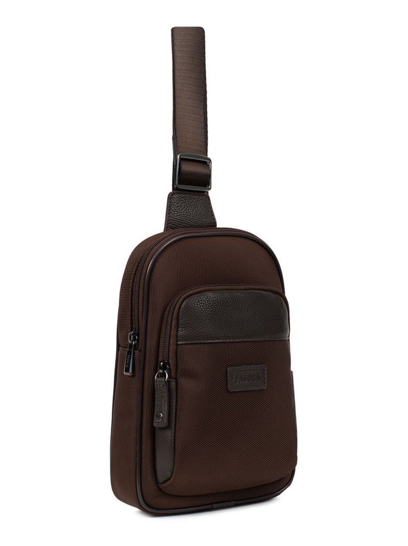 FÉLIX - Borsa a tracolla Marrone - Kiabi
