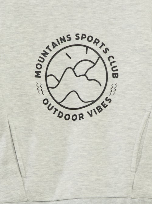 Felpa a collo alto ampia in pile - Kiabi