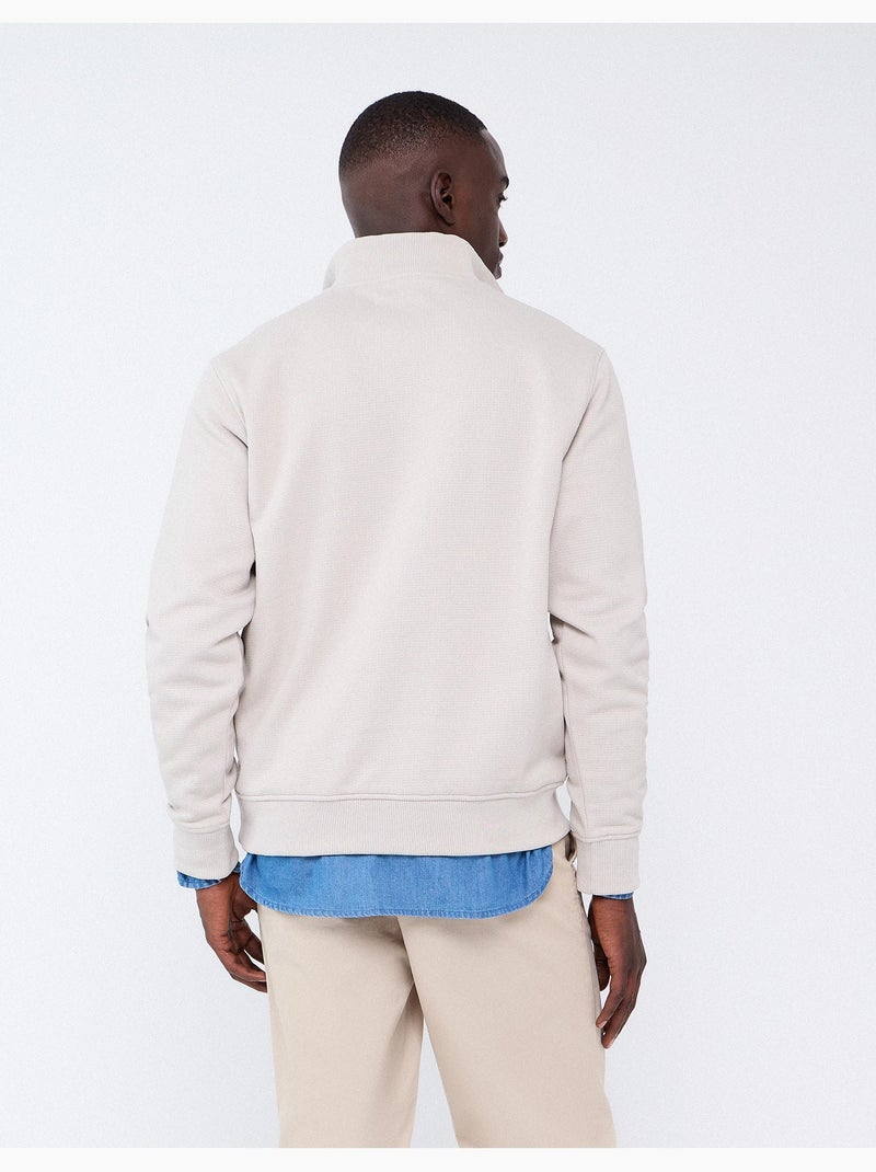 Felpa a dolcevita, mo fashion Beige - Kiabi