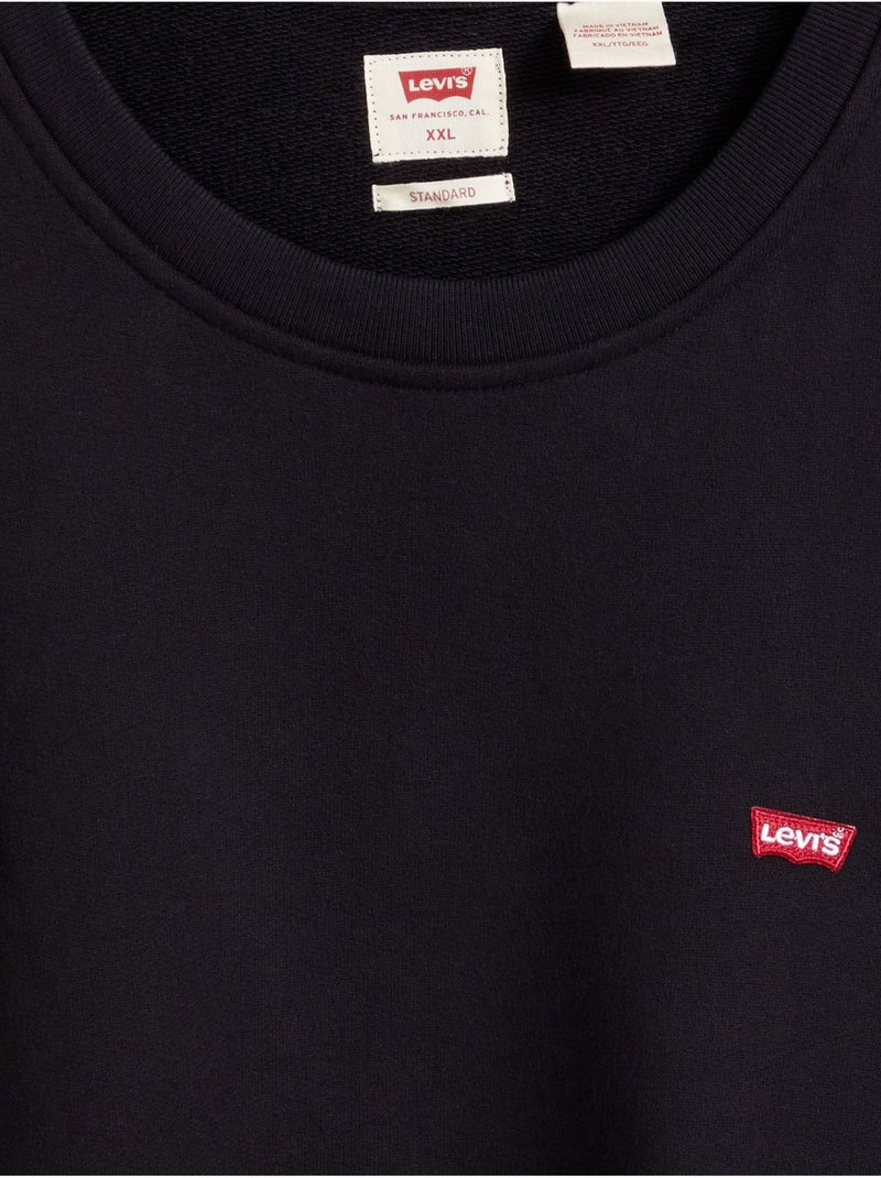 Felpa a girocollo - levi's Nero - Kiabi