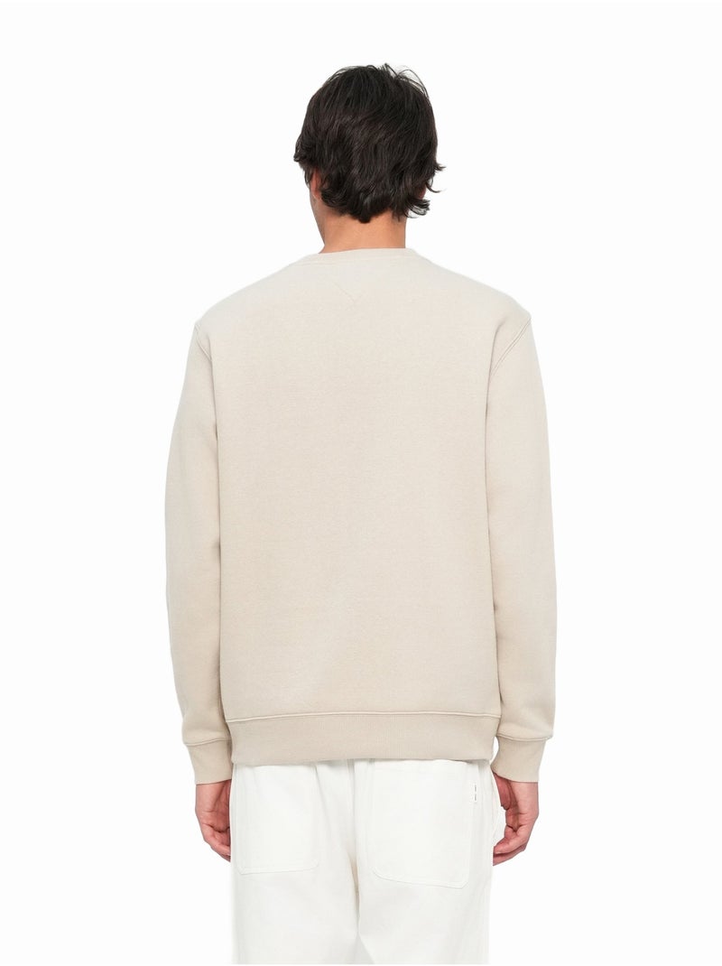 Felpa a girocollo - Tommy jeans Beige - Kiabi