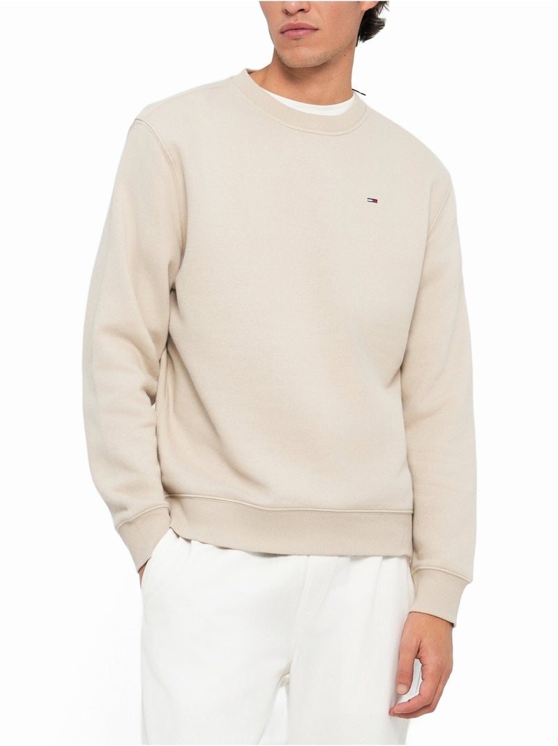 Felpa a girocollo - Tommy jeans Beige - Kiabi