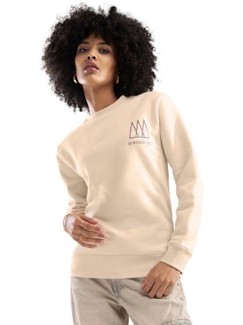 Felpa a girocollo da donna lifestyle donna stream-w - Kiabi