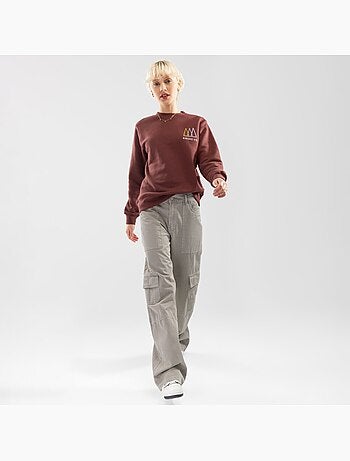 Felpa a girocollo da donna lifestyle donna tents-w