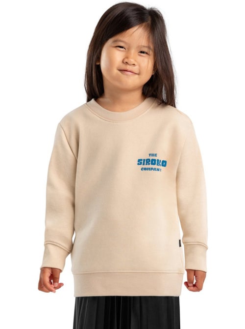 Felpa a girocollo per bambine lifestyle bambini e bambine gang-g - Kiabi