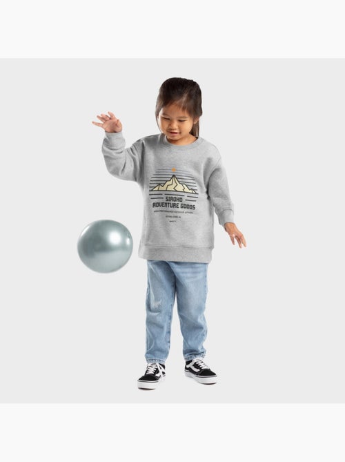 Felpa a girocollo per bambine lifestyle bambini e bambine progress-g - Kiabi Felpa a girocollo per bambine lifestyle bambini e bambine progress-g - Kiabi