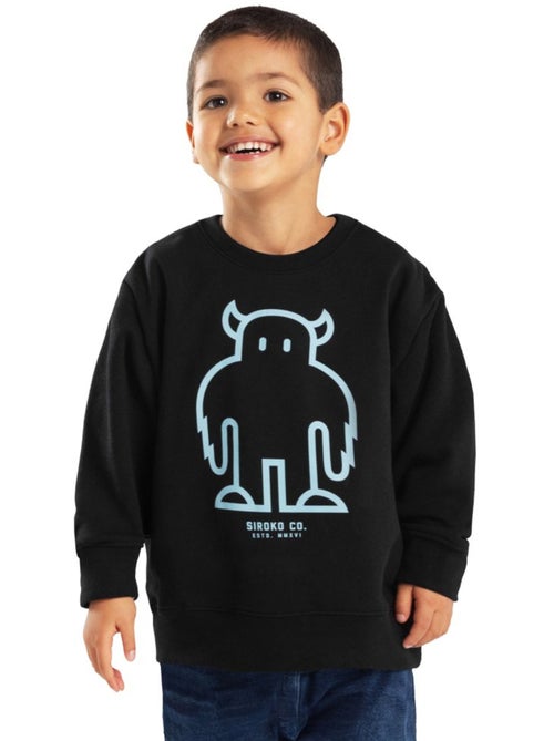 Felpa a girocollo per bambini lifestyle bambini e bambine furry - Kiabi