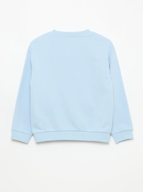 Felpa a girocollo stampata - Kiabi