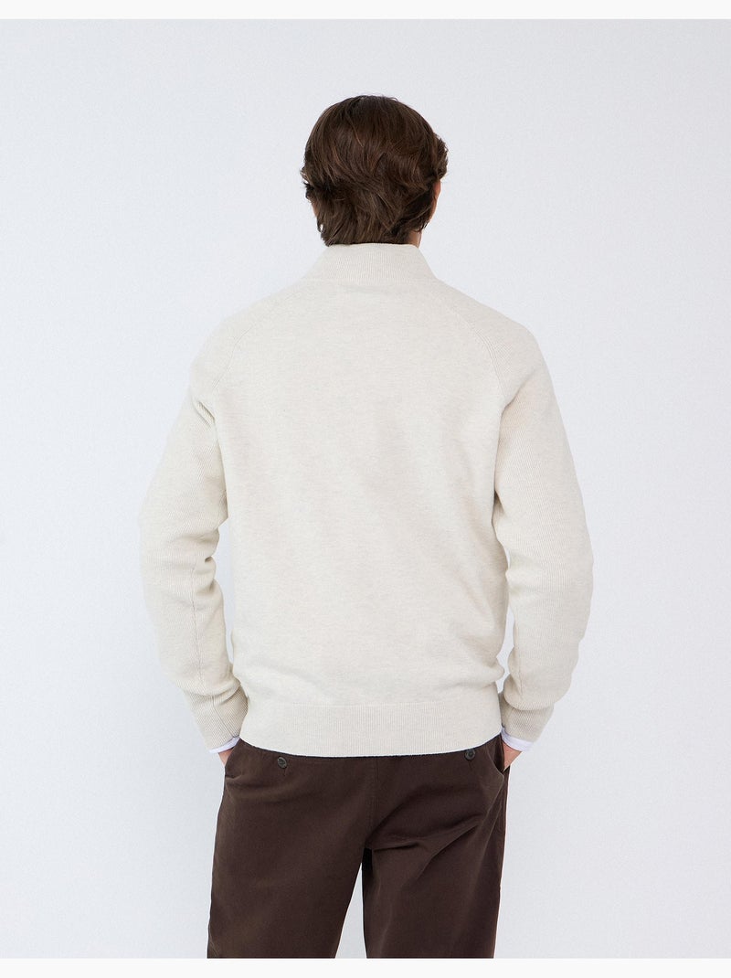 Felpa a maglia, mo fashion Beige - Kiabi