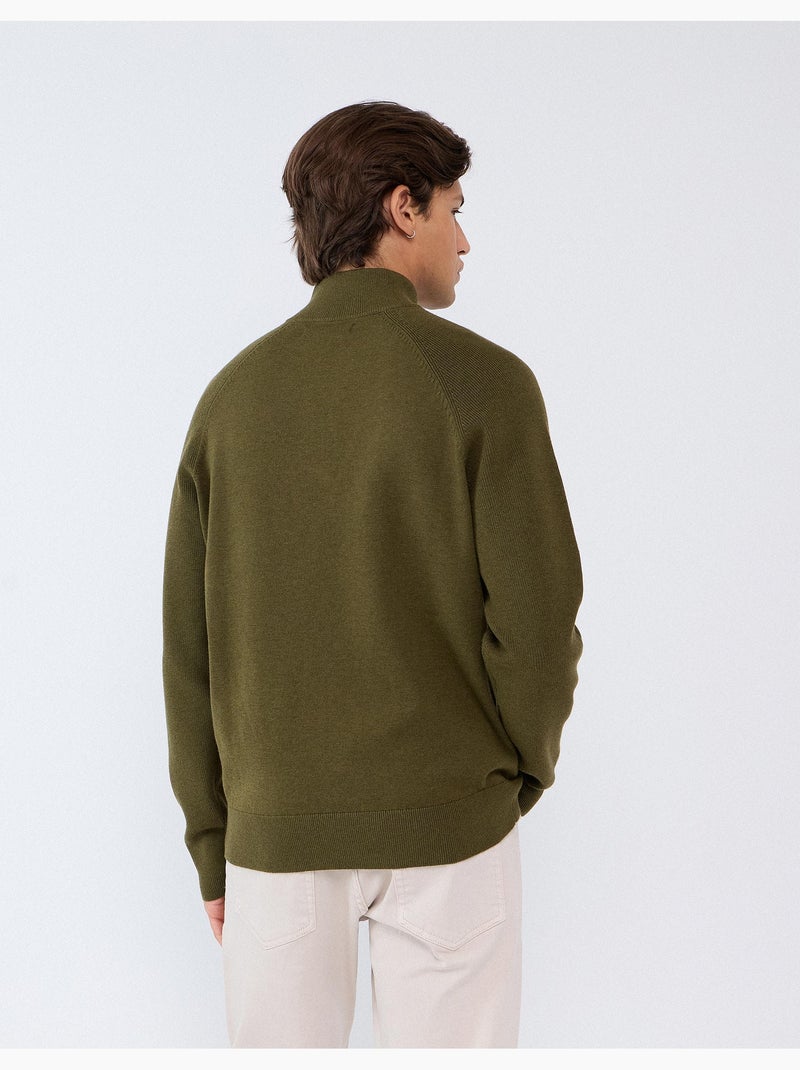 Felpa a maglia, mo fashion Verde - Kiabi