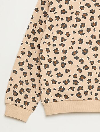 Felpa a maniche lunghe con stampa