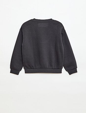 Felpa a maniche lunghe con stampa