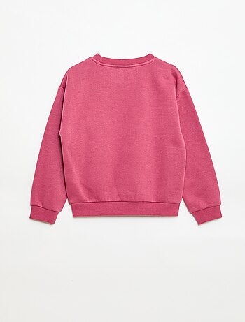 Felpa a maniche lunghe con stampa