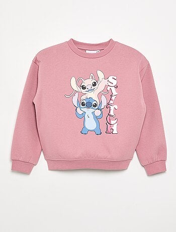 Felpa a maniche lunghe \'Disney\' \'Stitch & Angel\'