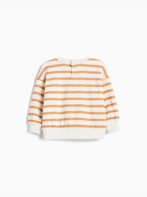 Felpa a righe, mo fashion - Kiabi Felpa a righe, mo fashion - Kiabi